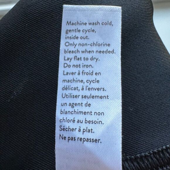 SPANX Women's Black Shaping Faux Leather Full Length Leggings Size L - Picture 9 of 9